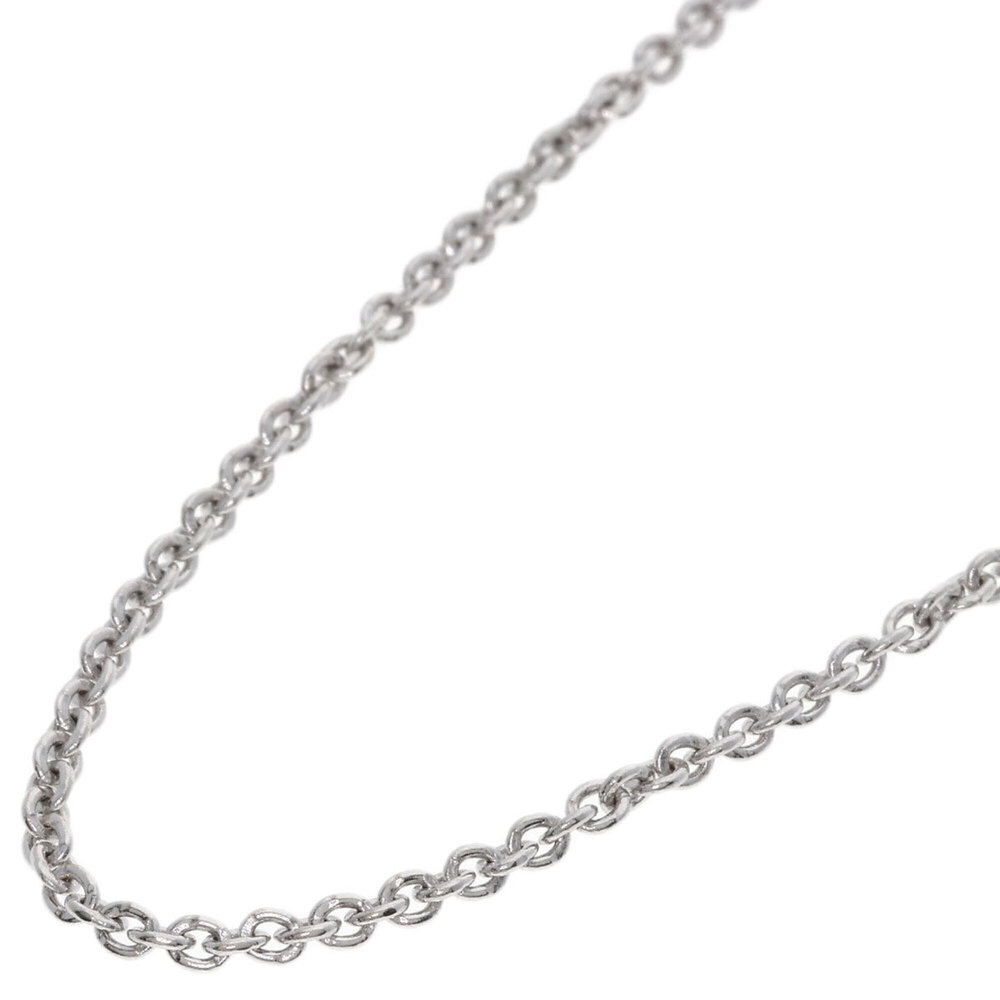 Bulgari Chain 40cm Necklace 18K White Gold Women's BVLGARI